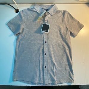Boys Button Down Tee